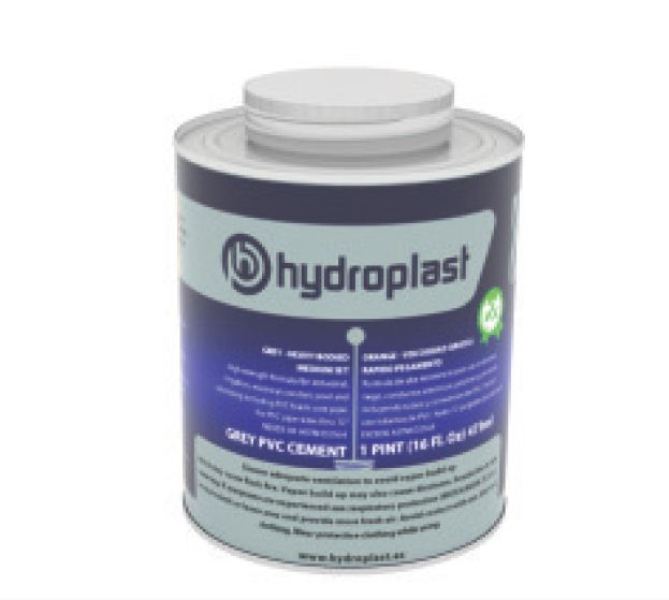 Hydroplast PVC Jointing Cements Solvent 479 ml (16oz)