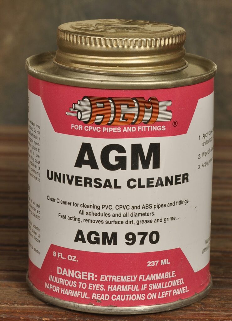 AGM Clear Solvent Cement