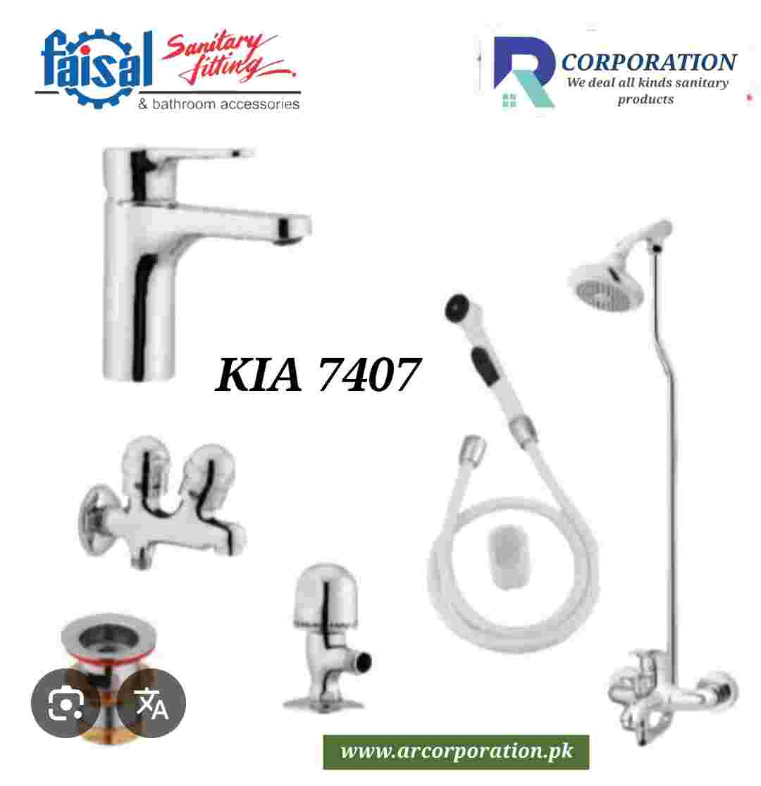Kia Series Single lever Set Faisal Sanitary 7407