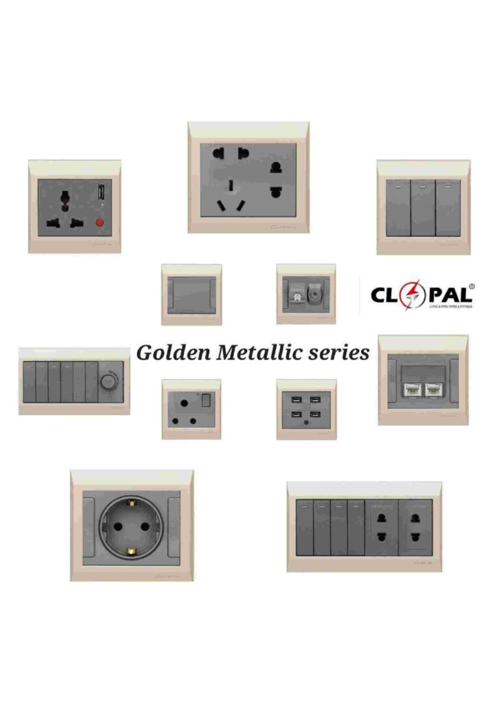 golden metallic Clopal