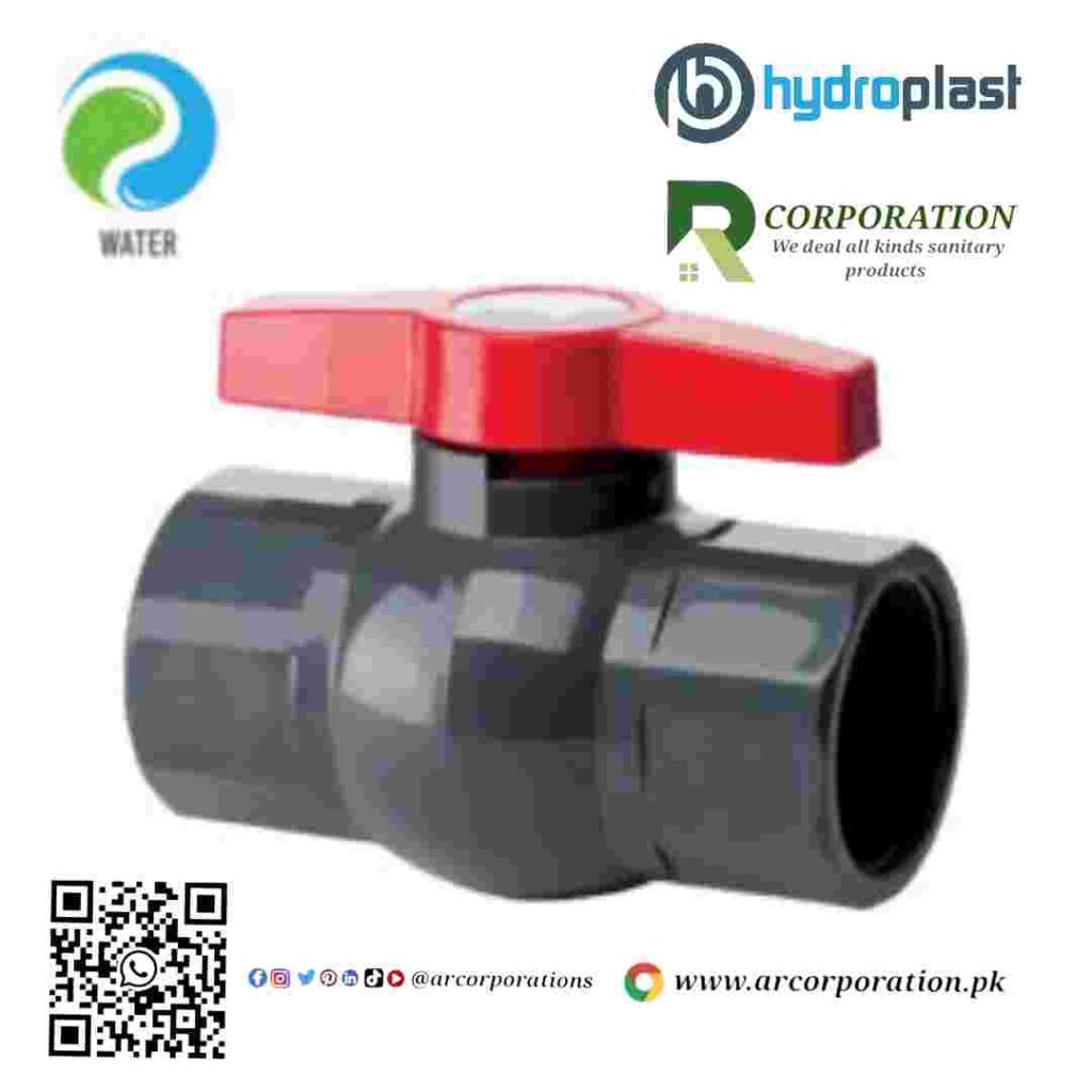 hydroplast-sch-80-upvc-compact-ball-valve-1-1/4-2-1/2"-1-1/2"-2"-3"-4"-1"-1/2"-3/4"