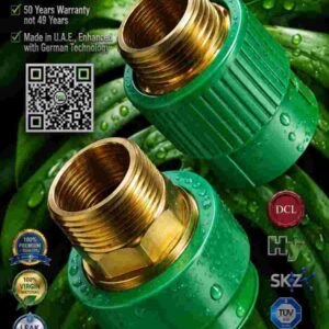 male-socket-adaptor-raktherm-pprc-20mmx1/2"-25mmx1/2"-25mmx3/4"-32mmx3/4"-32mmx1"-40mmx1"-40mmx1-1/4"-50mmx1-1/2"-63mmx2"-75mmx2-1/2"-90mmx3"-110mmx4"