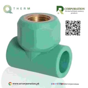tee-female-brass-q-therm-pprc-25mmx1/2"-25mmx3/4"-32mmx1/2"-32mmx3/4"-32mmx1"
