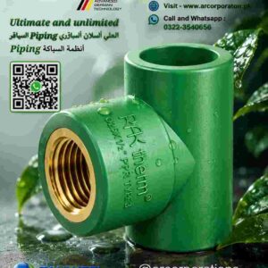 tee-female-brass-raktherm-pprc-20mmx1/2'-25mmx1/2"-25mmx3/4'-32mmx1/2"-32mmx3/4"-32mmx1"40mmx1"-40mmx1-1/4"-50mmx1-1/2"-63mmx2"